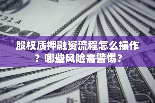 北京股权质押融资流程怎么操作？哪些风险需警惕？