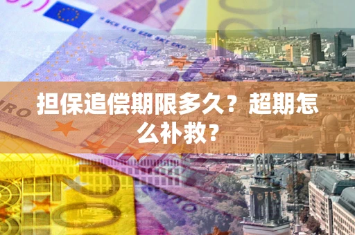 北京担保追偿期限多久？超期怎么补救？