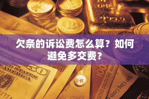北京欠条的诉讼费怎么算？如何避免多交费？